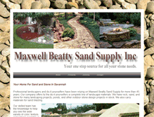 Tablet Screenshot of maxwellbeatty.com